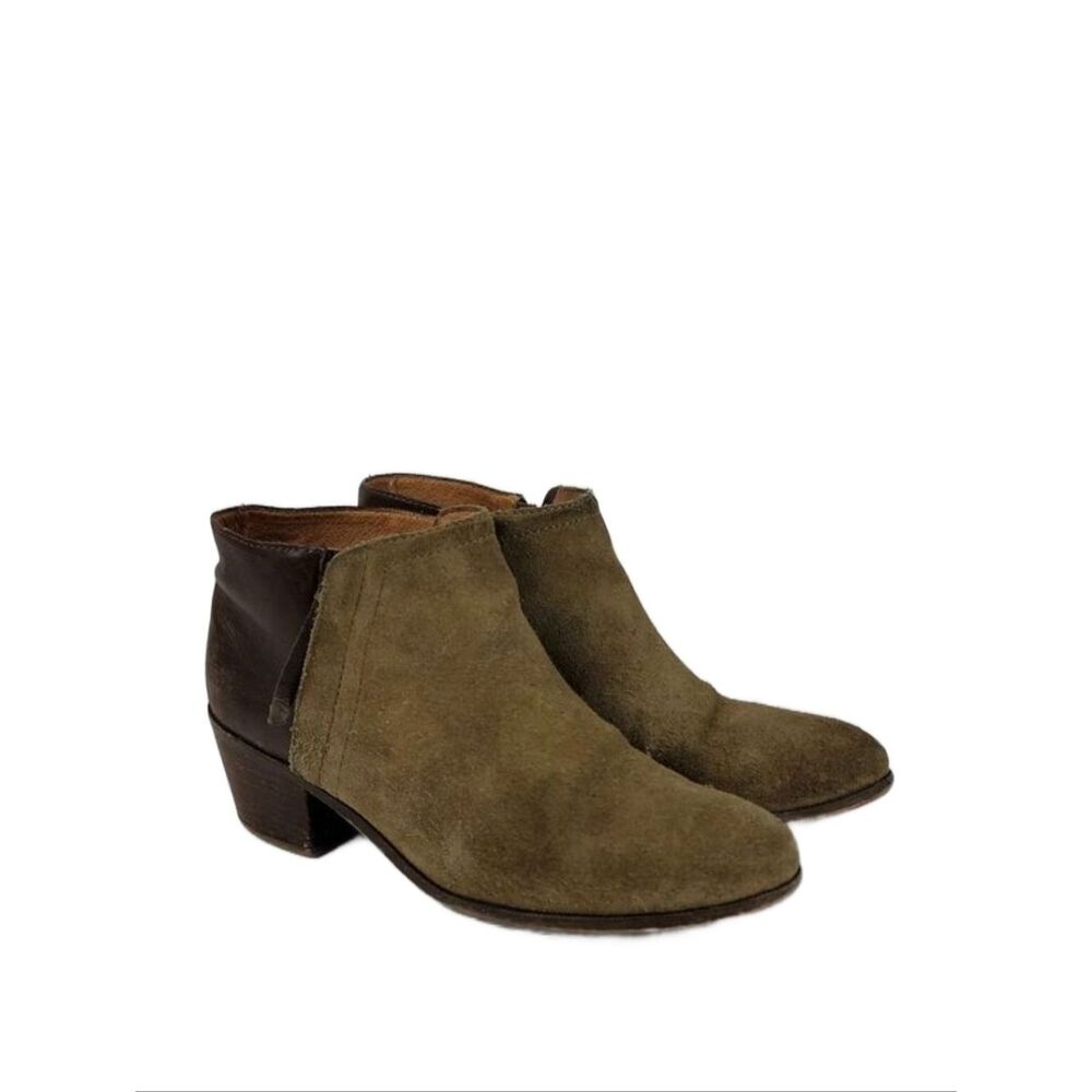 Madewell The‎ Cait Suede Leather Ankle Boots.